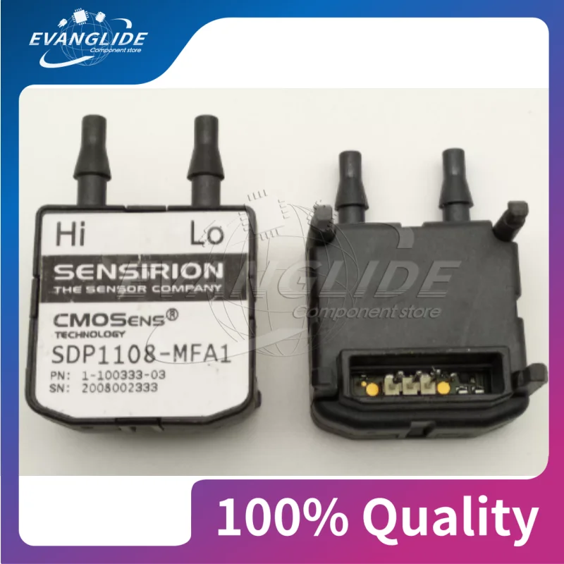 1 PCS SDP1108-MFA1 Bidirectional flow differential pressure sensor, pressure sensor Digital differential pressure sensor