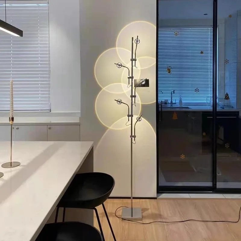 

Living room floor lamp bedroom light luxury bedside art designer creative Internet celebrity sunset