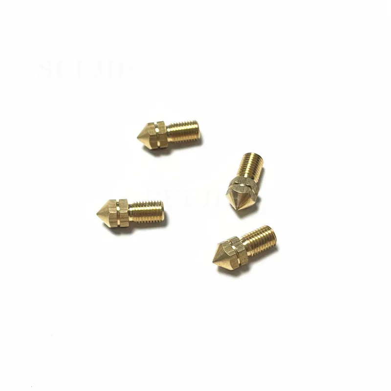 1pcs UM3 3D Printer Replace Print Brass Nozzle 0.4mm 0.25mm 0.6mm 0.8mm for Ultmaker 3 parts 1.75mm / 3.0mm filament