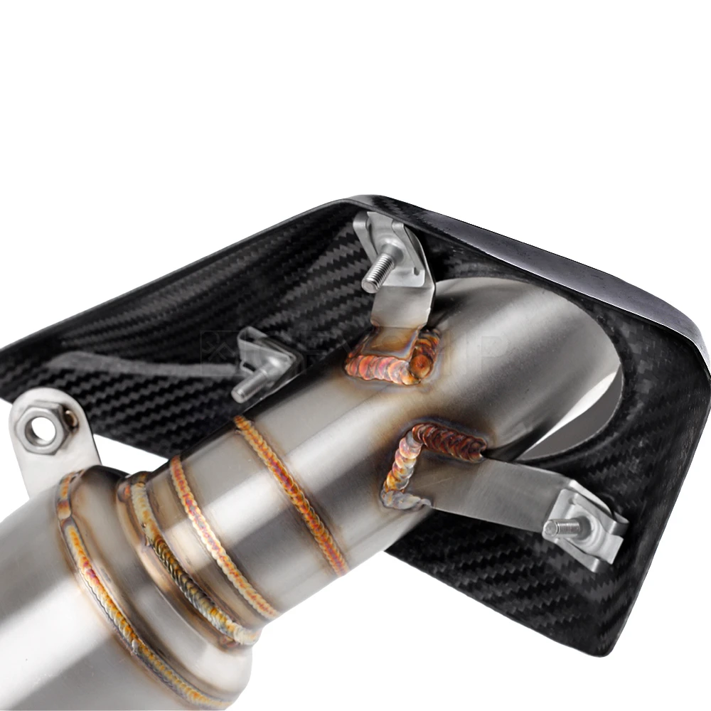 For Honda CBR600RR 2013-2023 CBR 600 RR Non-ABS CBR 600RR Escape Slip-on Motorcycle Low Position Exhaust Muffler With Link Pipe