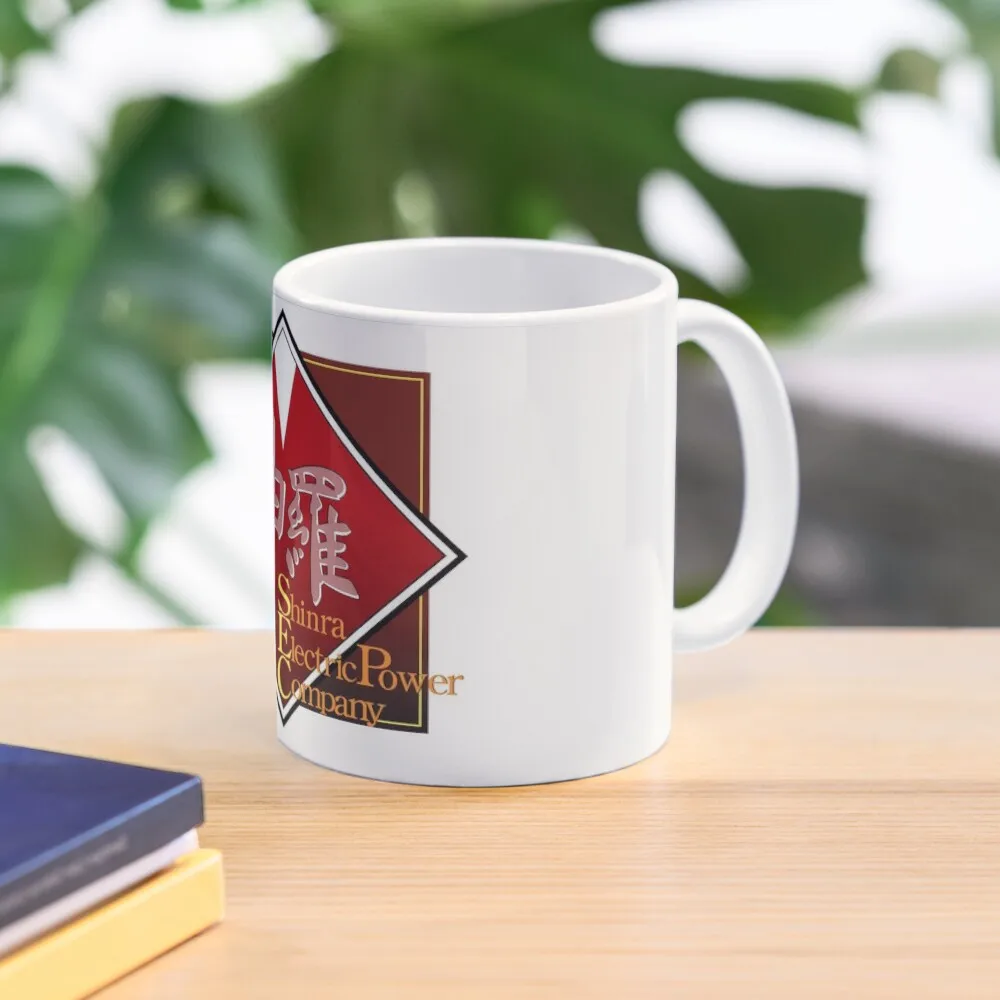 Shinra Electric Power Company Remake Ve  Mug Printed Image Handle Round Picture Gifts Photo Design Simple Coffee Tea Cup