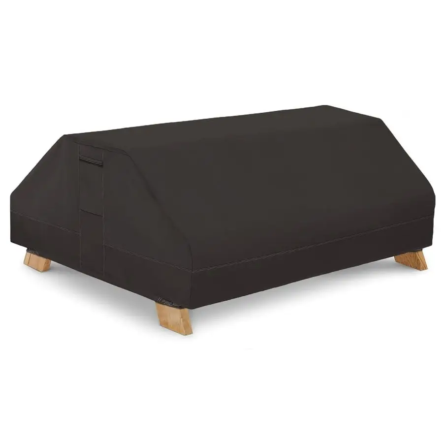 

Table Cover Waterproof 70 72 Inch 600D Oxford Outdoor Table Cover with Bench Covers for Winter Black 6FT70 72inchBlack