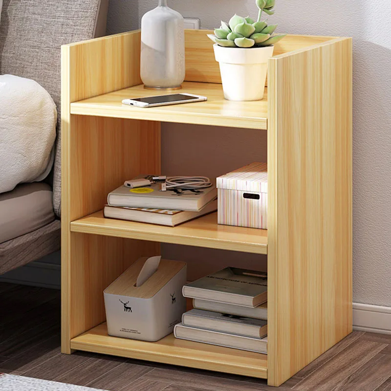 Smart Makeup Nightstands Wood Design Hanging Simple Kawaii Bedside Table Minimalist Organizers Table De Chevet Home Furniture