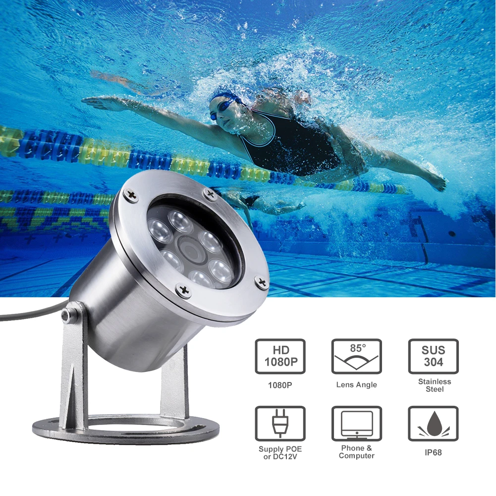 The Best-Selling 304 Stainless Steel Intelligent Induction Light Underwater Fishing IP Camera In 2025 Can Be Permanently Fixed