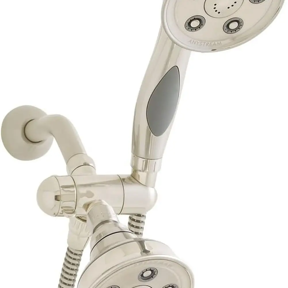 

Dual-Stream Showerhead, 2.5 GPM, Brushed Nickel Finish
