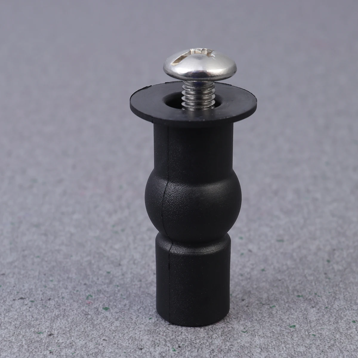 

2pcs Lid Black Durable Fixing Fasteners Standard Seat Repair Rubber Wc Tools Expansion Screws Bolts Seat Fittings Fixing Toilet