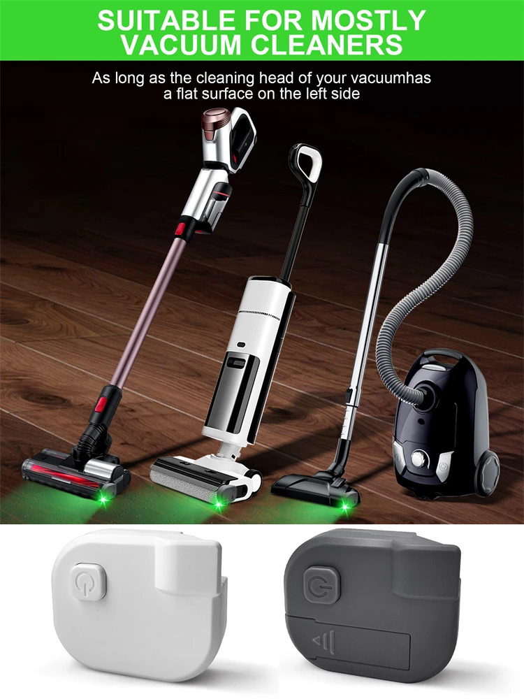 Vacuum Cleaner Display Light Adaptive Vacuum Cleaner Laser Light Universal Dust Removal Wireless Vacuum Cleaner Green Light