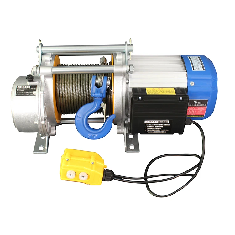

Customized 12V Electric Winch Fast Speed 30m/Min 250/500kg Capacity Steel Second Hand Winch for Hotels New for Wire Rope