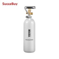 SucceBuy CO2 Tank CO2 Air Tank with Gray Spray Coating 4.41lbs New Alloy Steel Cylinder for Draft Beer Dispensing and Soda Maker