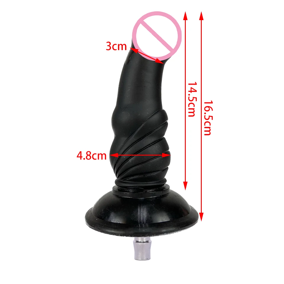 ROUGH BEAST NEW Vac u-lock Connect Dildo Anal Plug for Sex Machine, Love Machine Attachment for Women and Men Sex Product