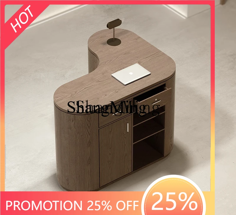 

FG good-looking corner creative counter tea coffee baking health beauty salon pet reception desk