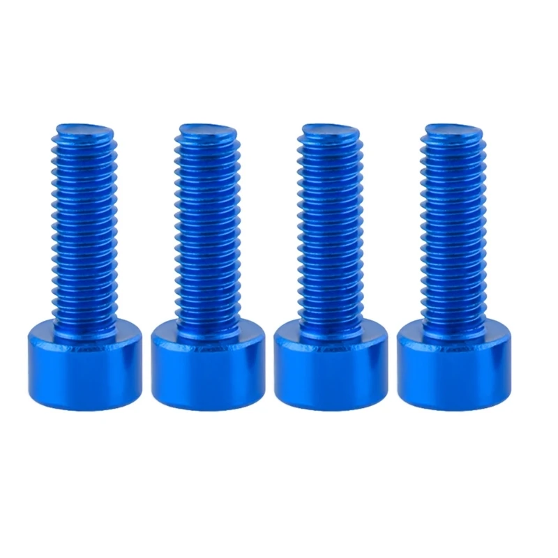 

4pack Light weight Water Bottles Cage Screws Bike Water Bottles Cage Fastening Screws Cycling Accessories