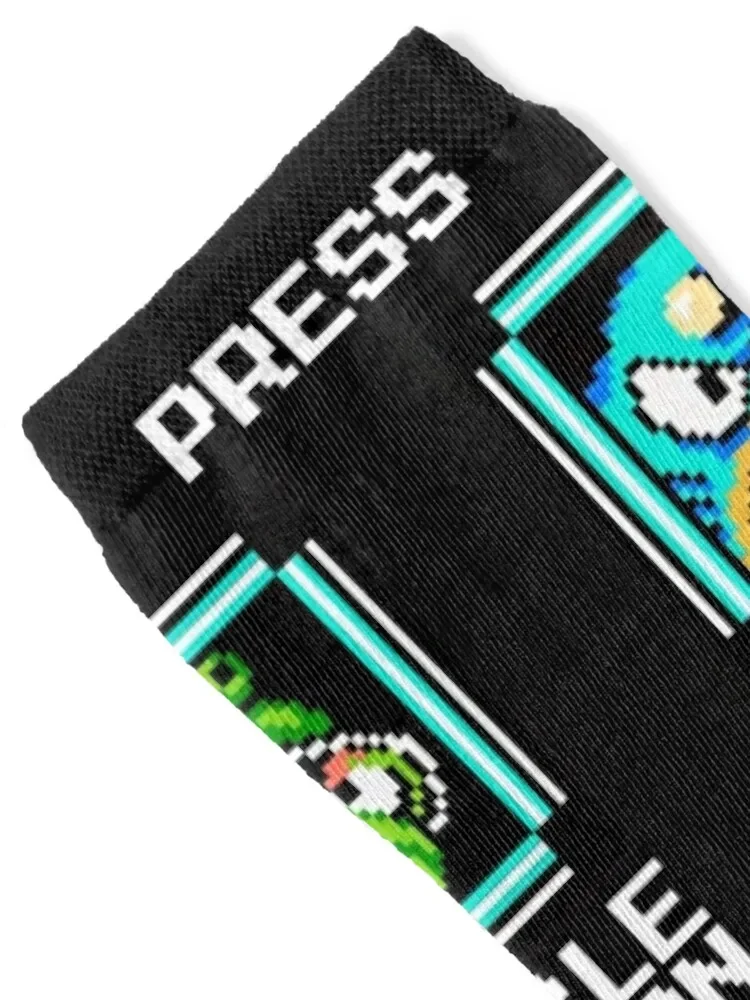 Megaman 2 stage select Classic Socks Lots funny sock Man Socks Women's