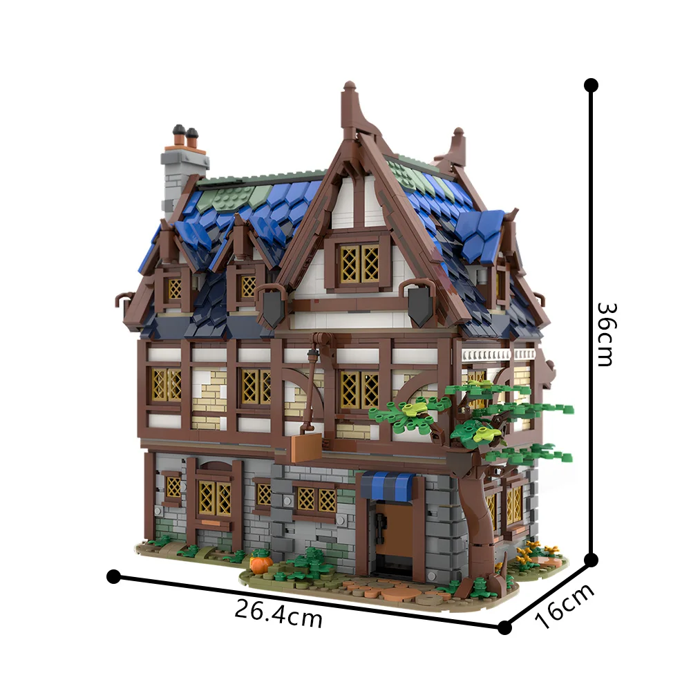 

Gobricks MOC-119495 Medieval Tavern & Inn Building Blocks