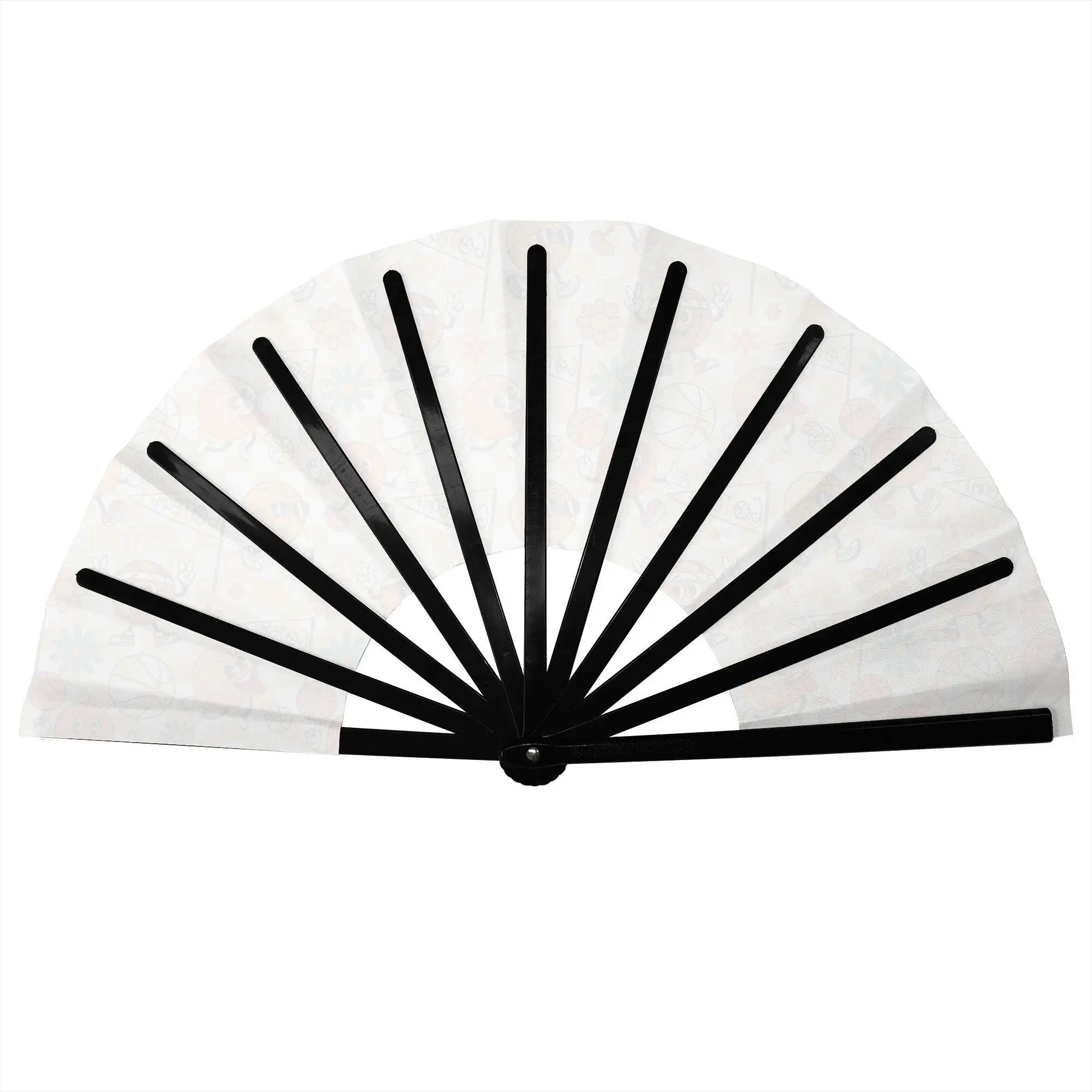 Lover Player Groovy Basketball Hand Fan Promotional Gift Event Souvenir  Durable Folding Fans Novelty Bulk Pack Fan