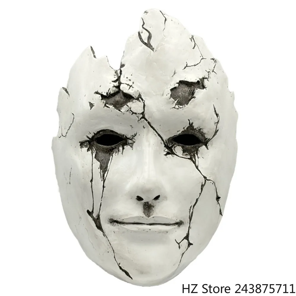 

Halloween Horror Mask Mi Taoist Cos Mask Game Wukong Cosplay Costume 1:1 Wearable Mask Comic-Con Party Carnival Props Gift MJ22