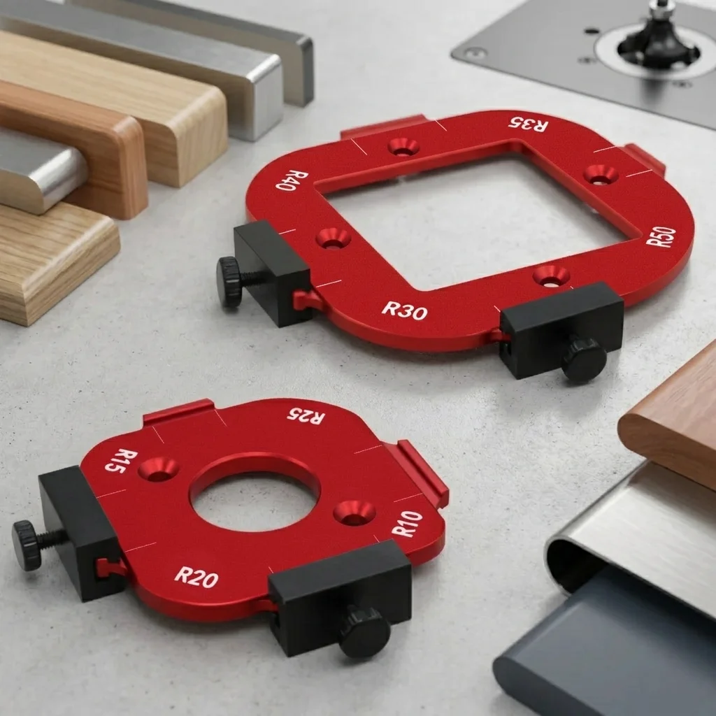 Houtbewerkingsrouter-hoekradiu - Woodworking Router Templates recensie en prijs