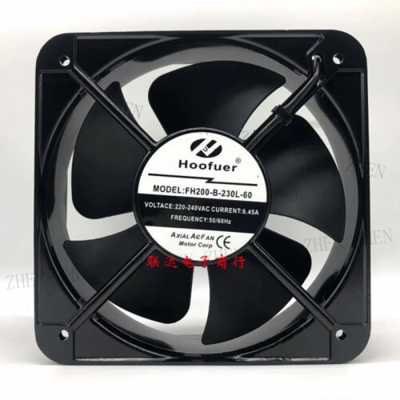

Y for Hoofuer FH200-B-230L-60 AC220V 0.45A 20060 20CM AC Axial Cooling Fan