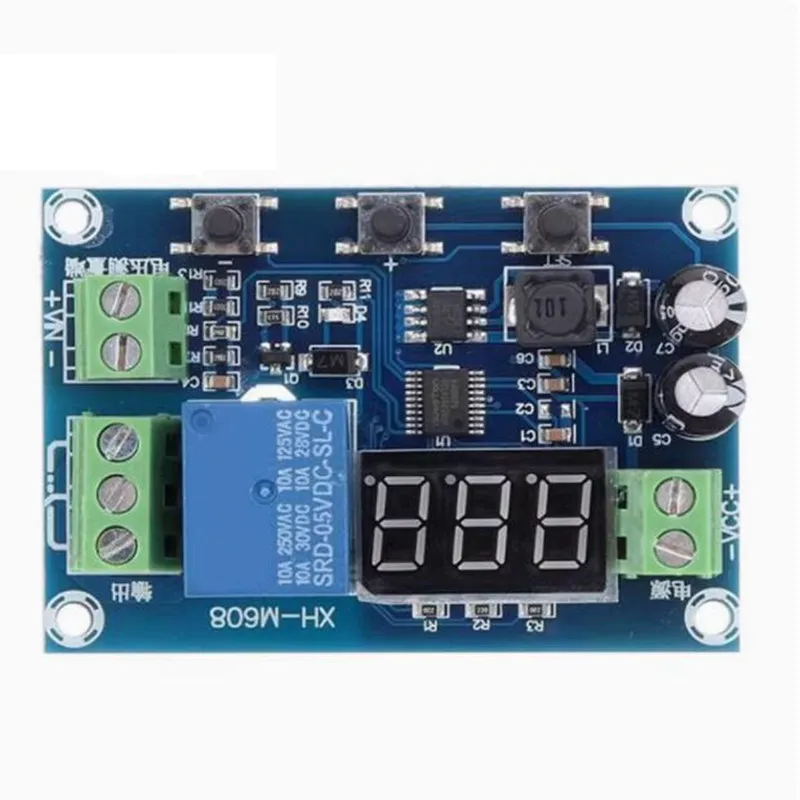 1PCS XH-M608 DC6-40V Battery Charging Module Meter Under Voltage Overvoltage Protection For Power Amplification Module