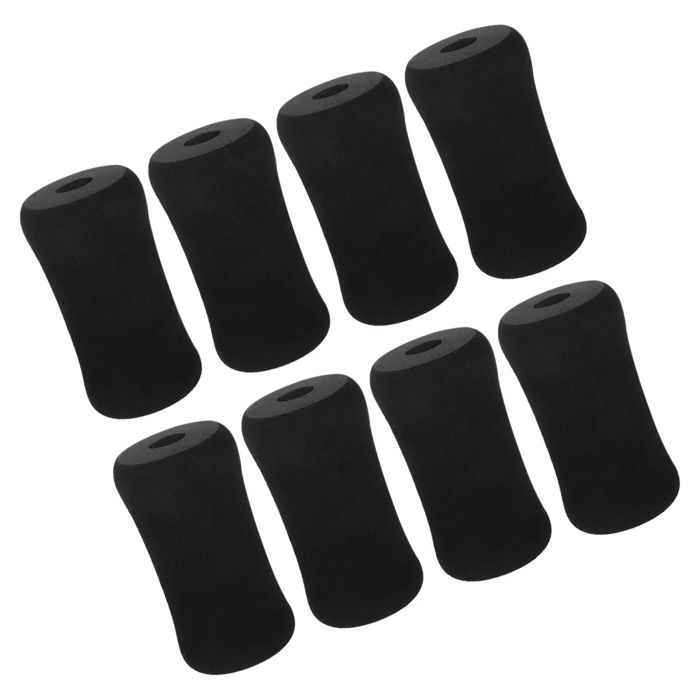 8 Pcs Fitness Equipment Cover Rollers Exercise Machine Ab Training Sleeve Bench Press Foam Pad Floor Mat