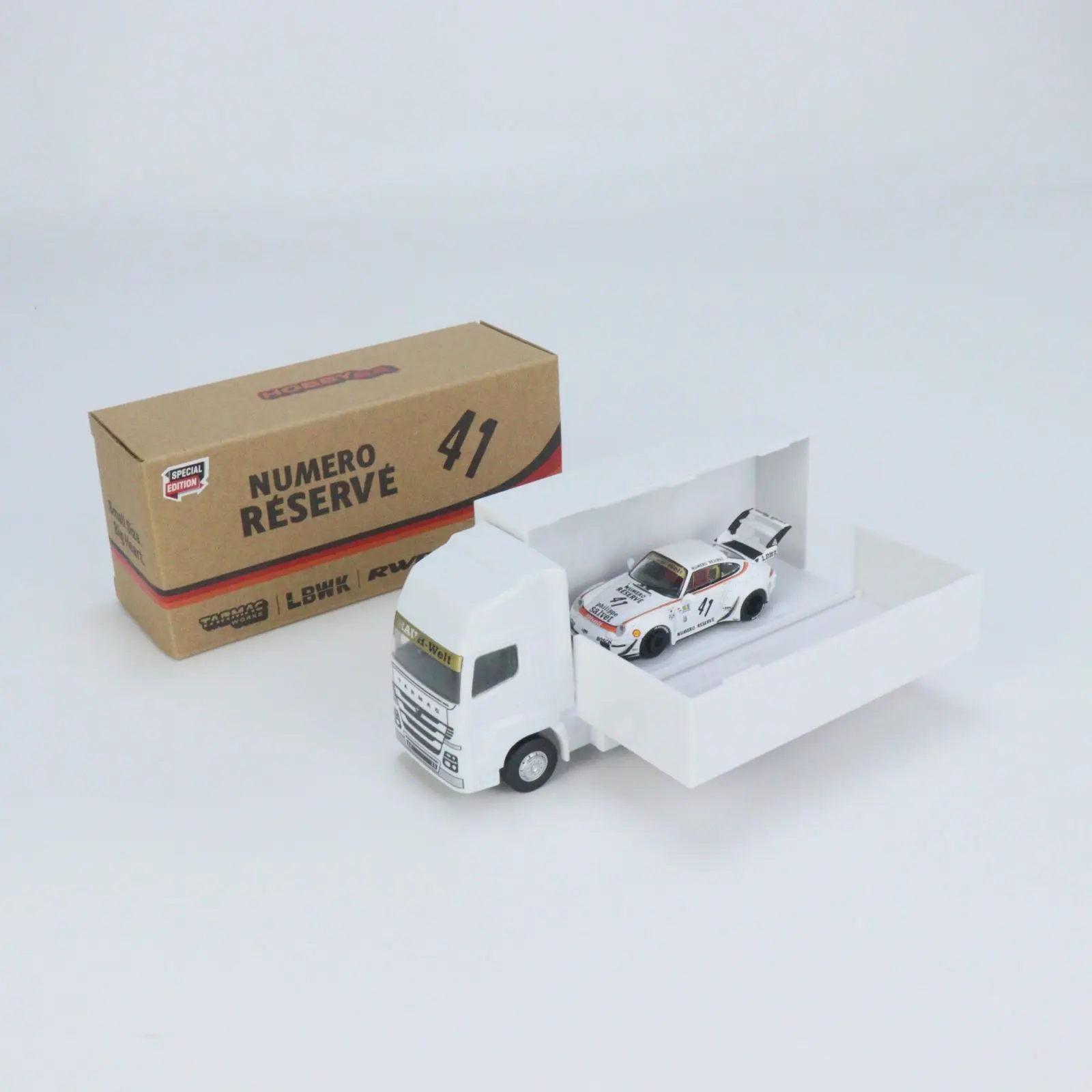 

TW Tarmac Works 1:64 RWB 993 LBWK truck Diecast Model Car Kids Toys Gift