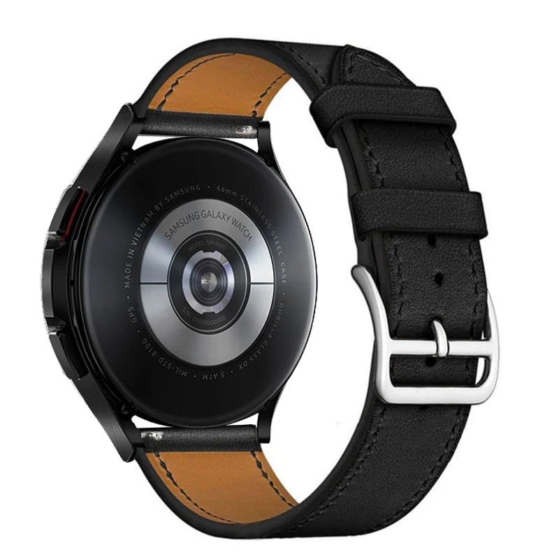 Honor magic Watch 2를위한 가죽 시계 밴드 Huawei Honor Magic Watch 2 밴드 Smartwatch Replacement Correa 용 42mm 46mm 팔찌