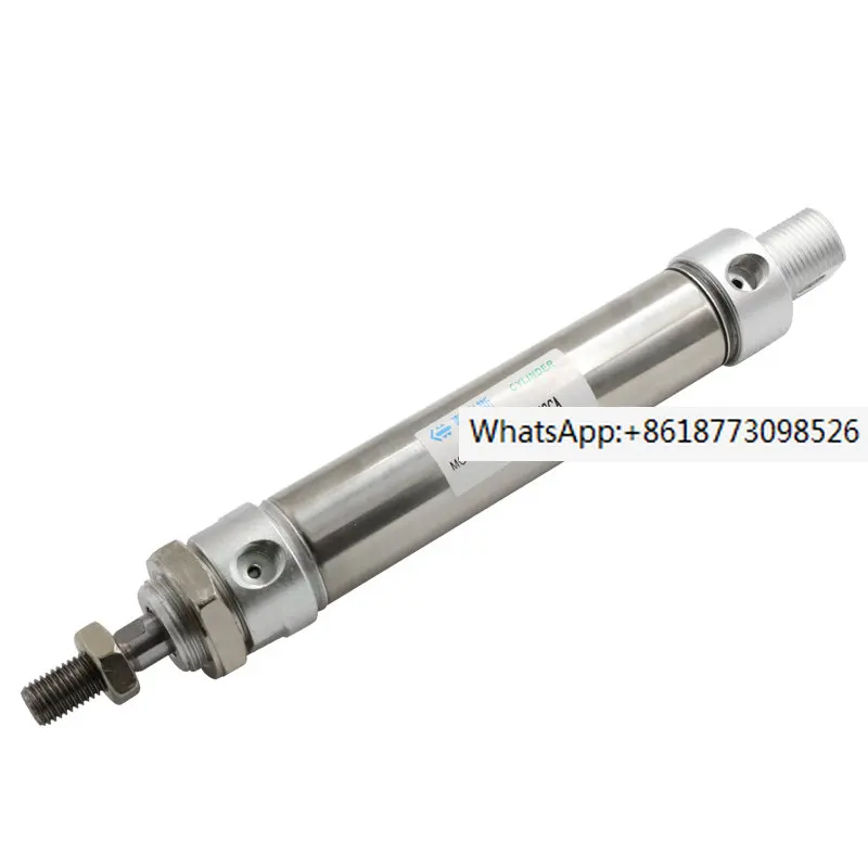 

Mini pen cylinder, small pneumatic stainless steel ma cylinder, 25-25/50/75/100/125/150-S-CA