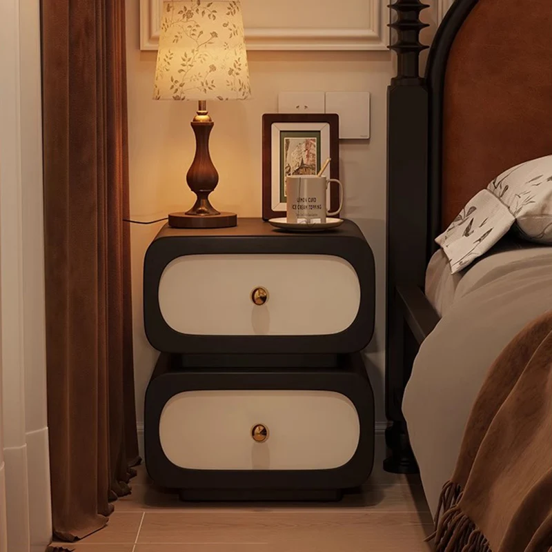 

Bedroom Drawers Night Table Nordic Storage Cute Girl Bedside Table Luxury Aesthetic Mesitas De Noche Living Room Cabinets