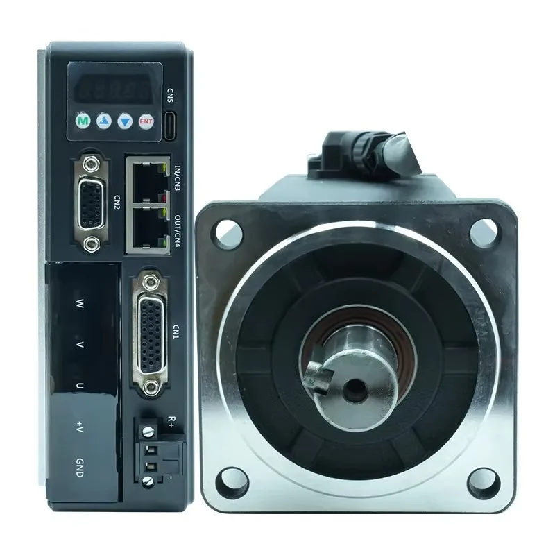 MCAC845-23B-EC+80ASM1000-5-17BCH-DB15 Nema 34 3.2nm Servo Motor with Drive 2.4A dc Motor High Torque