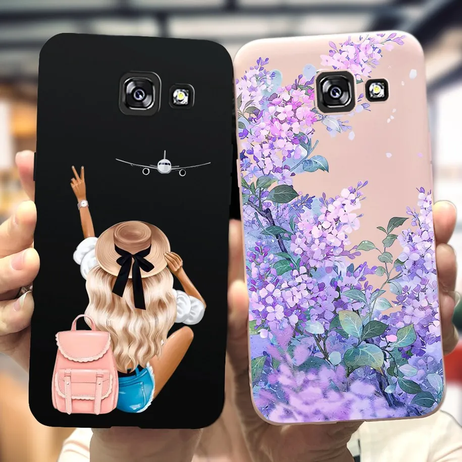 A5 2017 SM-A520F Case For Samsung Galaxy A5 2016 A510F Cute Cartoon Soft Silicone Protective Cover For Samsung A5 2017 A520 Capa