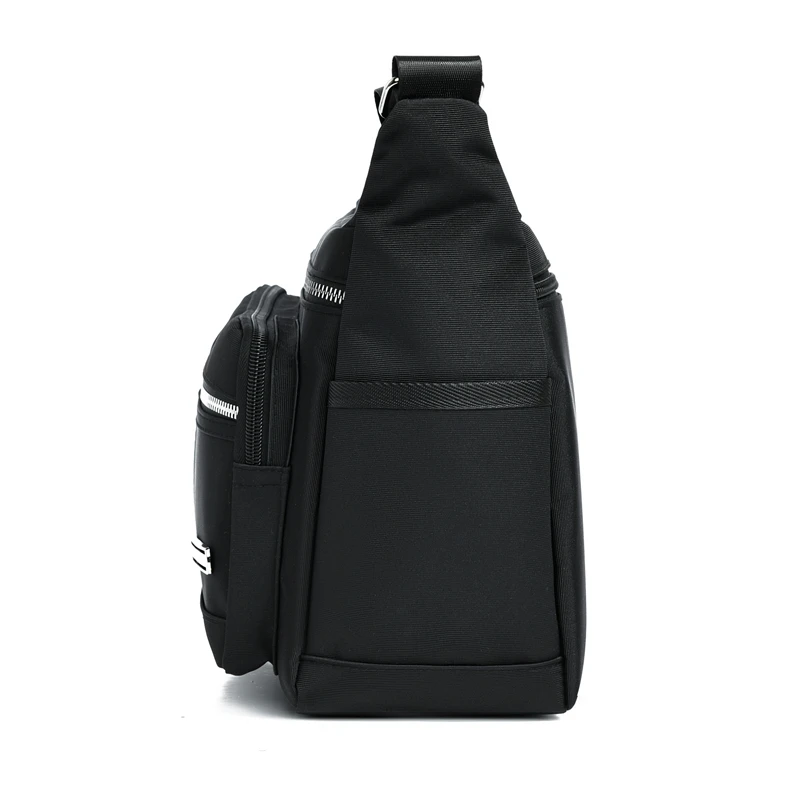 Lässige Umhängetasche für Herren, mehrschichtige Taschen, verstellbare Schultergurte, Business-Umhängetasche, Alltagstasche für den Arbeitsweg, Freizeittasche – Detail 17
