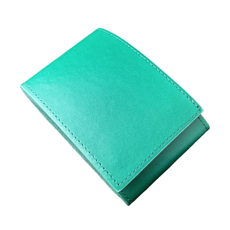 Wholesale PaRilk 1 Bits Green Travel PU Leather Bag or Paper Wooden Watch Storage Box with Custom Display Jewelry Case Packaging