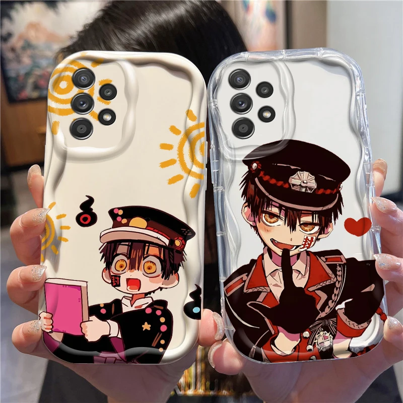 

Toilet-bound Hanako-kun Cute For Samsung S24 S23 S21 S20 Ultra Plus FE A73 A72 A71 A51 A31 A05S A05 A04 5G Wave Oil Funda
