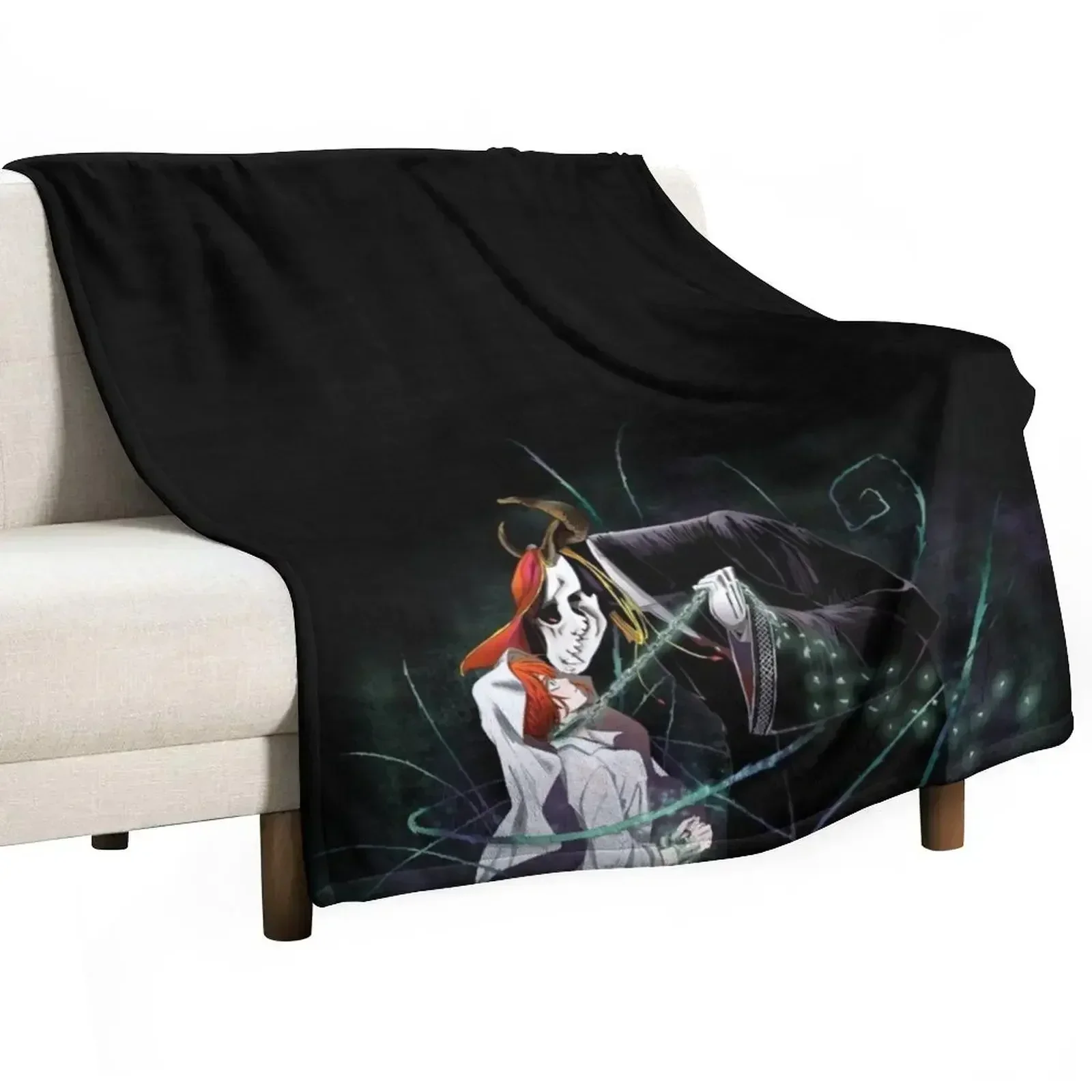 

The Ancient Magus Bride Throw Blanket Soft Warm Blanket Gift for Men Women Adults
