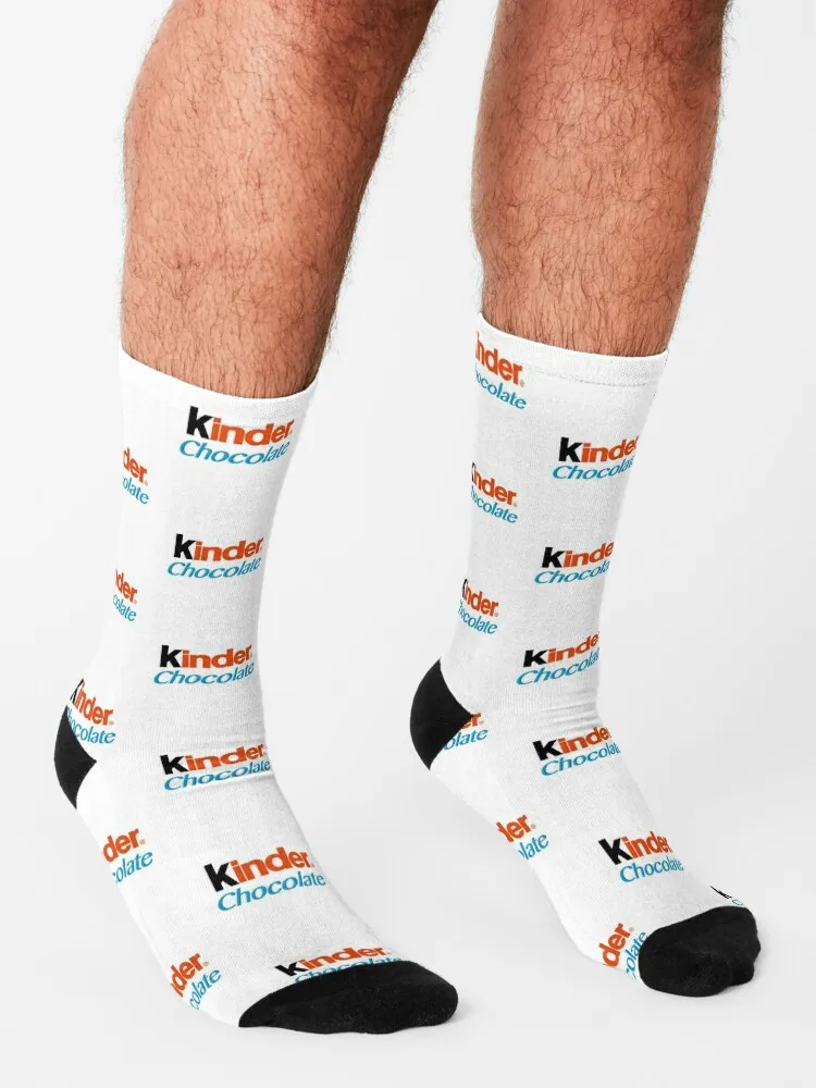 Chaussettes Chocolate Kinder avec Imprimé Saint Valentin pour Homme et Femme, Idées Cadeaux