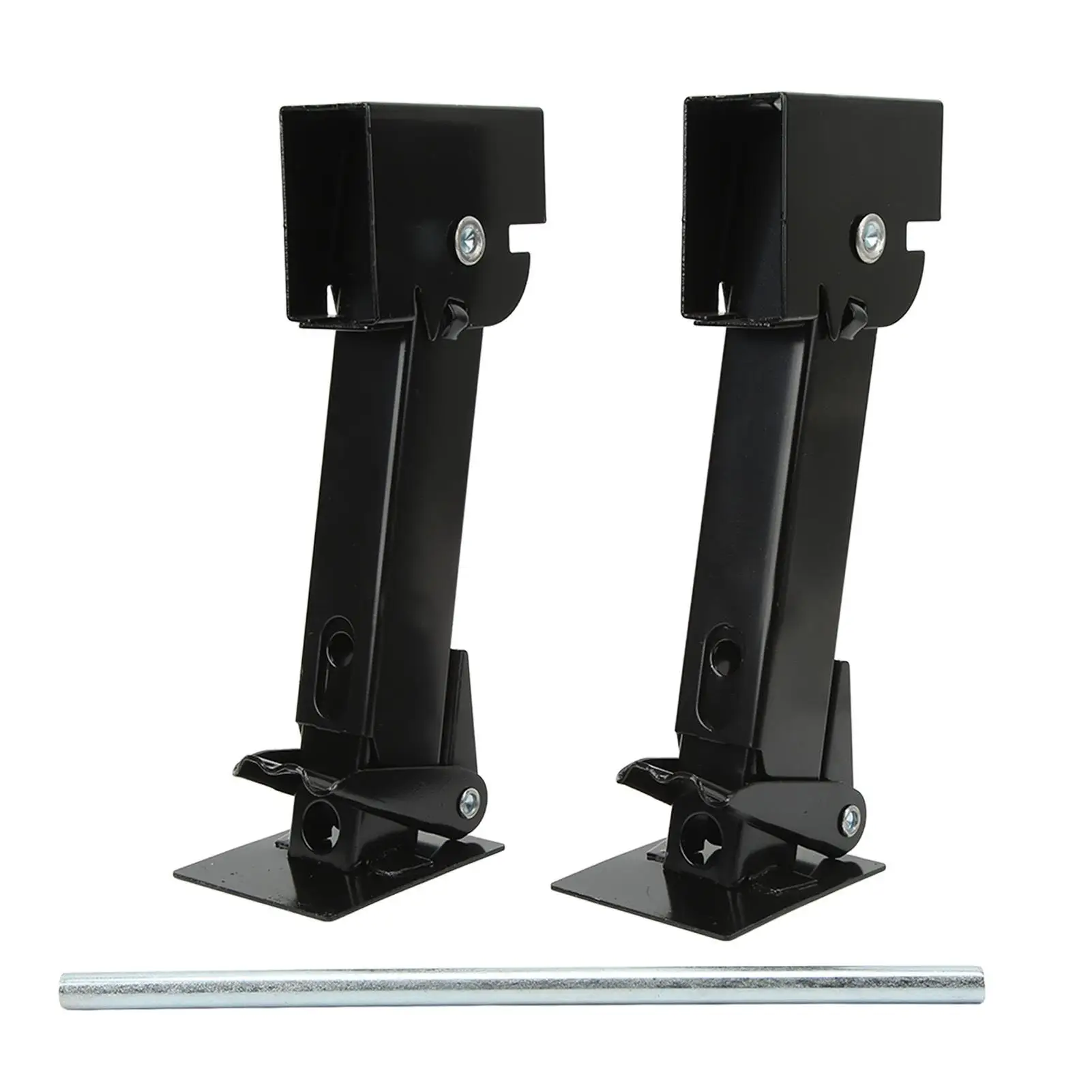 Heavy-Duty Telescoping Stabilizer Jack - 650LB Wear-Resistant Support for Trailers, Exquisite Workmanship