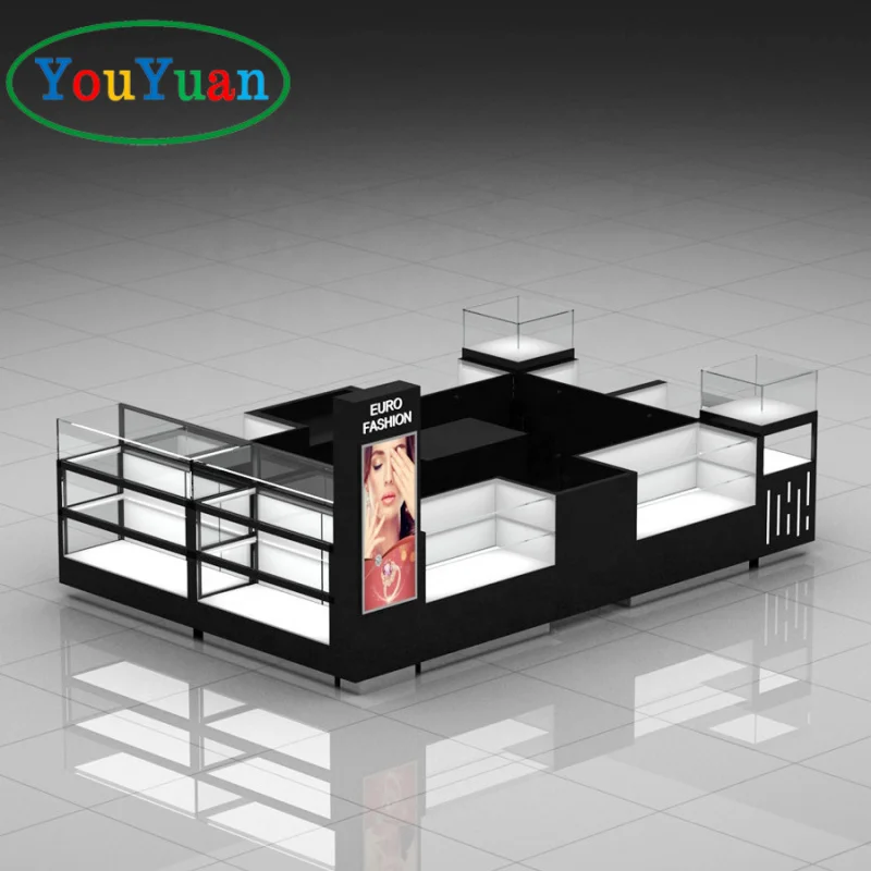 (Customized) Acrylic Perfume stand display rack cosmetic display counter kiosk perfume store fixtures