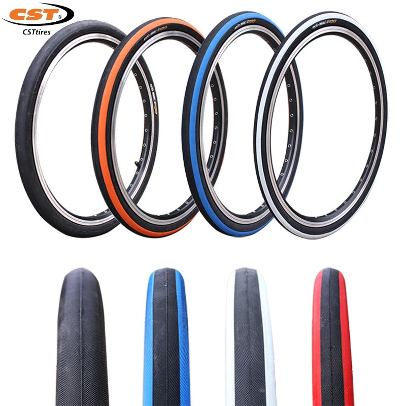 CST 20x1 1/8 451 BMX Bicycle Tire Small Wheel Colorful Outer Tire 60TPI 20inch 20x1.35 406 Folding Bike Tire C1288