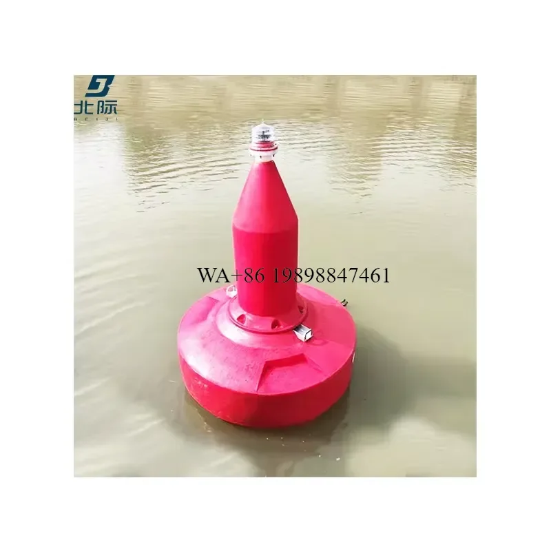 Wmwmnu 1500mm Marine Buoy Customized Plastic Floating Navigation Buoys With Lights for Boat