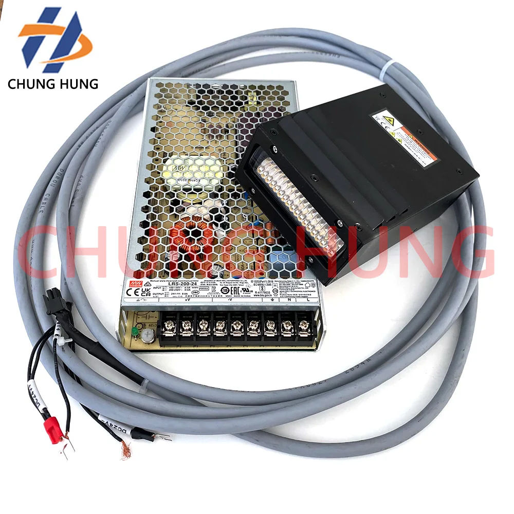 مصباح معالجة بالأشعة فوق البنفسجية LED عالي الطاقة مع مروحة تبريد لطابعات Nocai 6090 Epson XP600 TX800 DX5 المسطحة مصباح تجفيف الحبر للطباعة