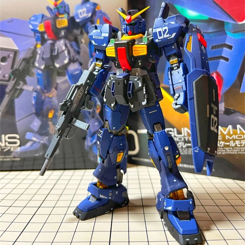 Bandai RG MK-2 Titans собранная модель Gundam mobile suit mecha рисунок от руки японский аниме периферийная коллекция, игрушка-робот, подарок