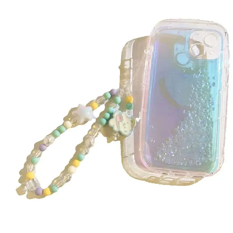 

Милая противоскользящая цепочка для мобильного телефона, акриловый подвесной шнур для телефона с мультяшными животными для женщин и девочек, цепочка для телефона, браслет, ювелирные изделия