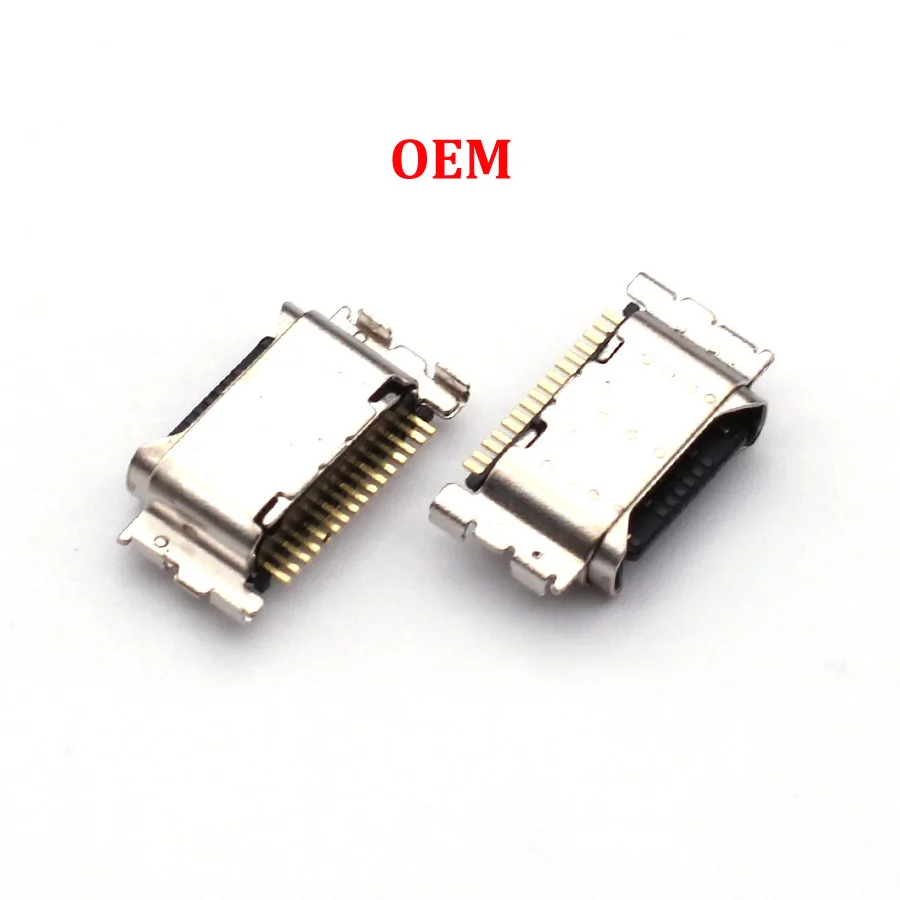 10-100pcs Micro USB Jack Connector Socket Type-C Charging Port Charger Plug Dock For OPPO Realme 7 7i 8 8i 8s 9 9i 10 Pro 4G 5G