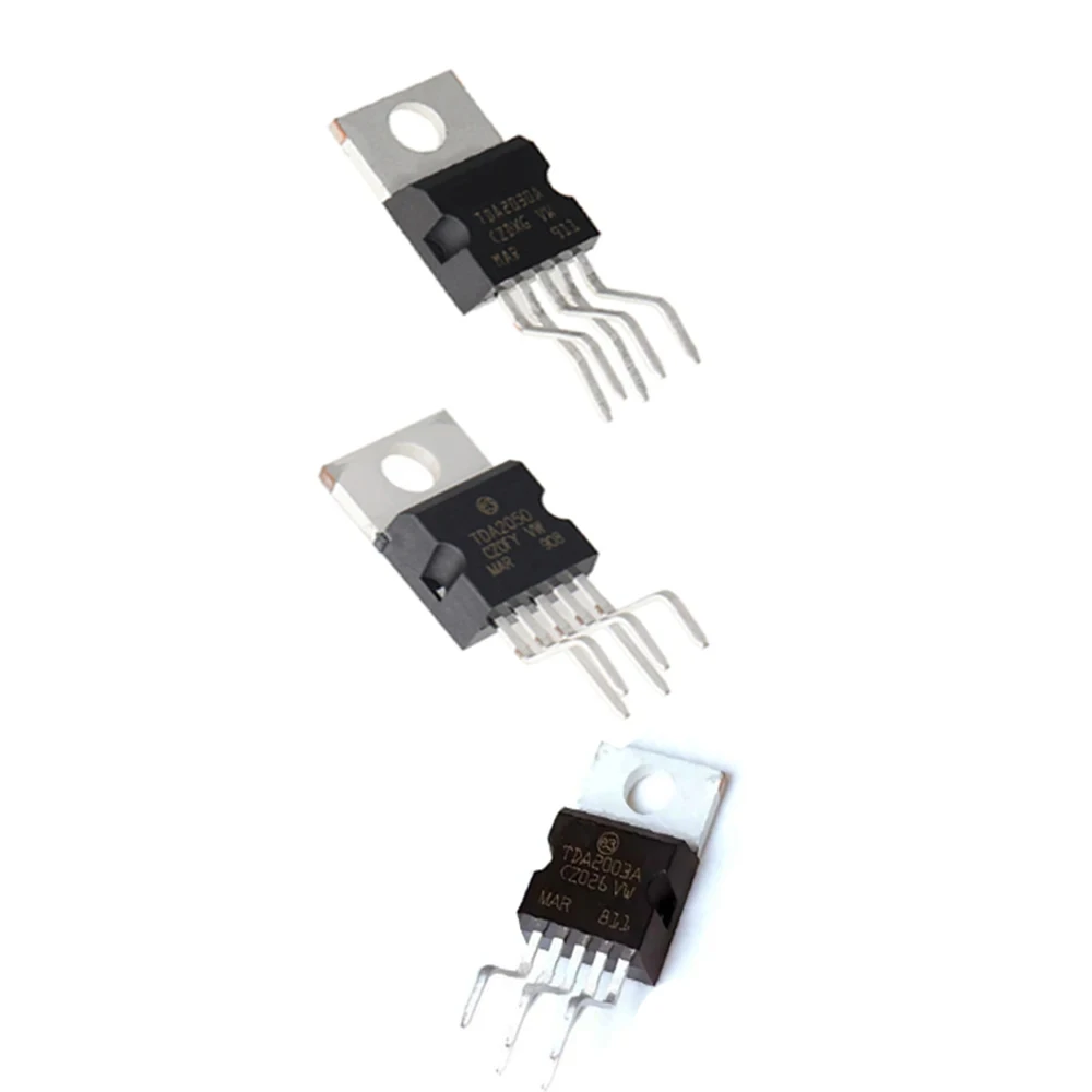 10Pcs/Lot TDA2003A TDA2030A TDA2050A Transistor TO-220 TDA2003 TDA2030 TDA2050 TO-220-5 Hight Quality Chip