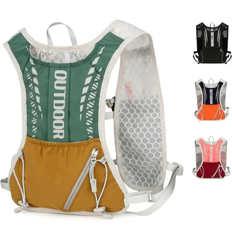 AliExpress JUSENDA Running Hydration Vest Backpack Reflective Outdoor Cycling Backpack Climbing Hiking MTB Road Sports Running Bag Option Water Bag