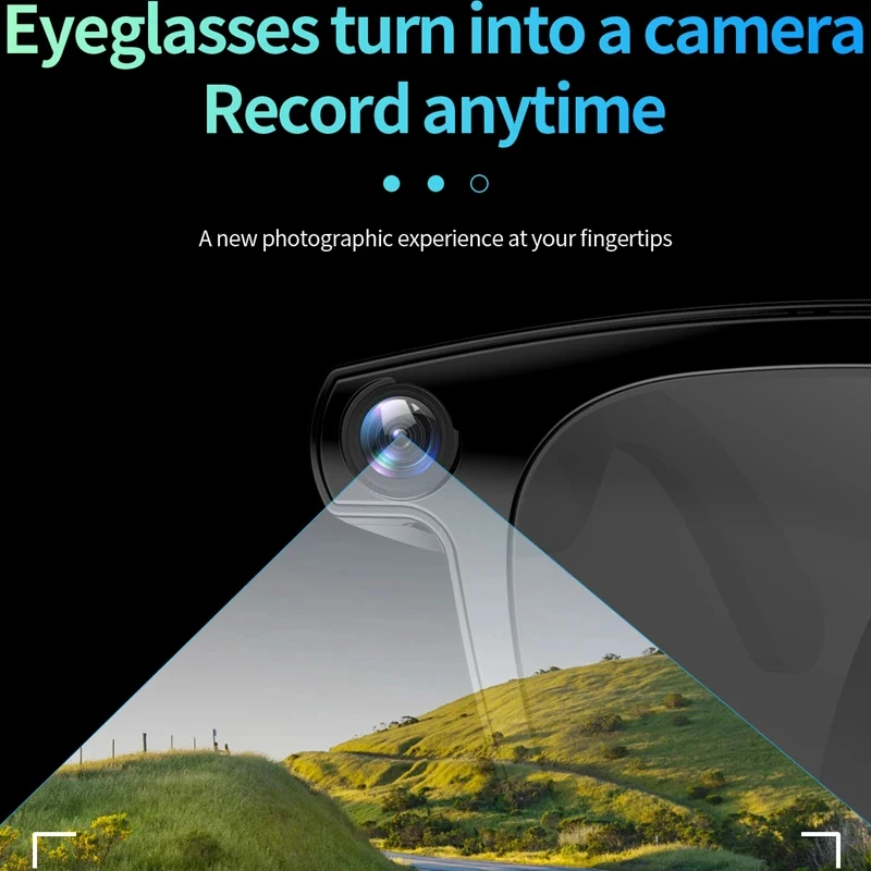 Xiaomi AI Smart Glasses 800W HD Camera Black Technology Image Translation Chat GPT Video Call Photo Waterproof For Men Women