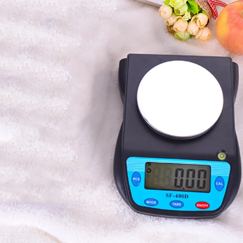 SF-400D Analytical Balance Laboratory Electronic Digital Scale Kitchen Scale 500G/0.01G Black