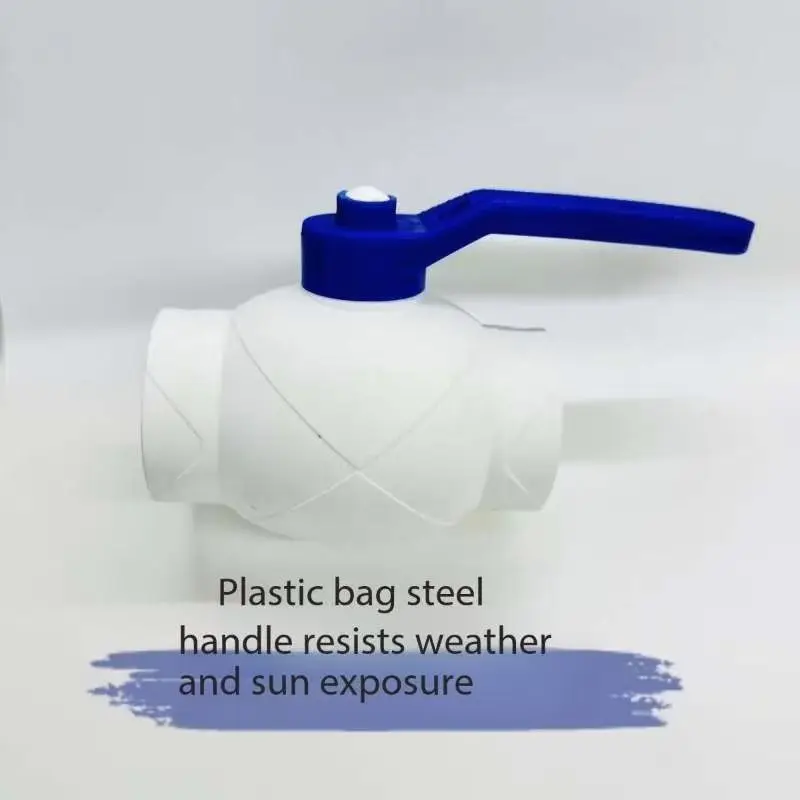 

Домашний прочный пластиковый клапан PPR с термосварным соединением, 20/25/32/40/50 мм, шаровой кран для горячей сварки, сантехнические фитинги