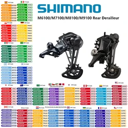 SHIMANO DEORE SLX XT RD XTR M6100 M7100 M7120 M8100 M8120 M9100 12S SGS Rear Derailleurs MTB Derailleurs 12-Speed Mountain Bike