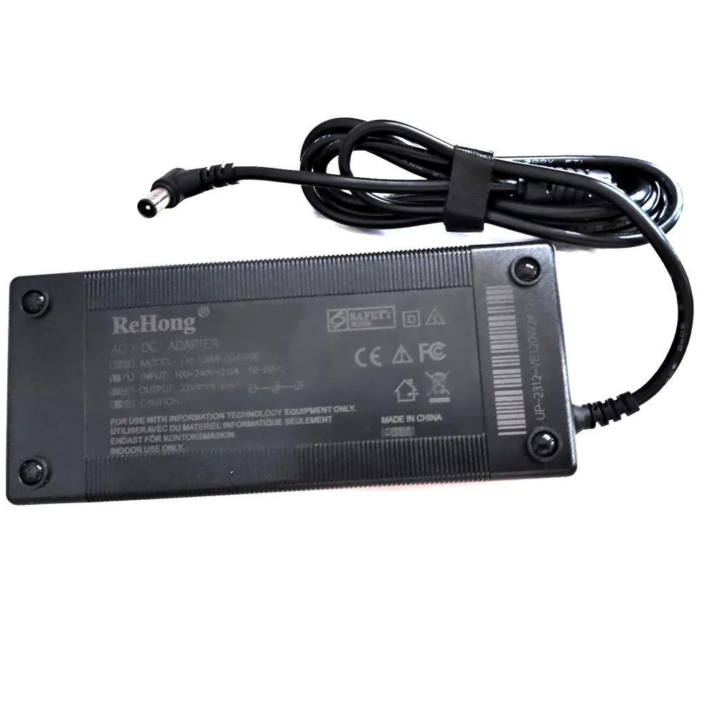 

New A10024_EPN 22V 4.54A 100W AC Adapter Charger For SAMSUNG LS34E790 S34E790C Monitor Power Supply A10024S_EPN BN44-00794A